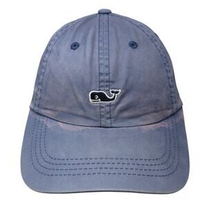 Vineyard Vines Slideback Baseball Hat Blue One Size Embroidered Whale